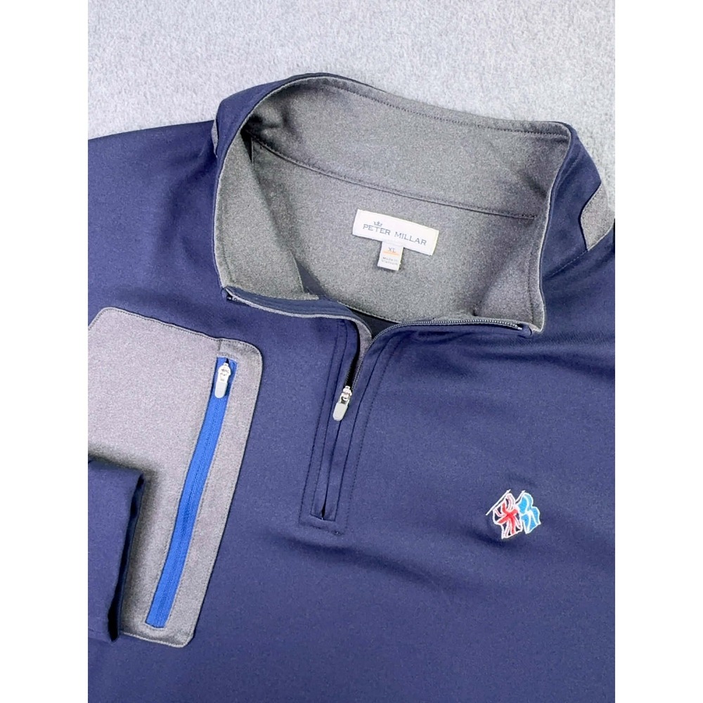 Peter Millar Perth Performance Pullover Men's XL … - image 1